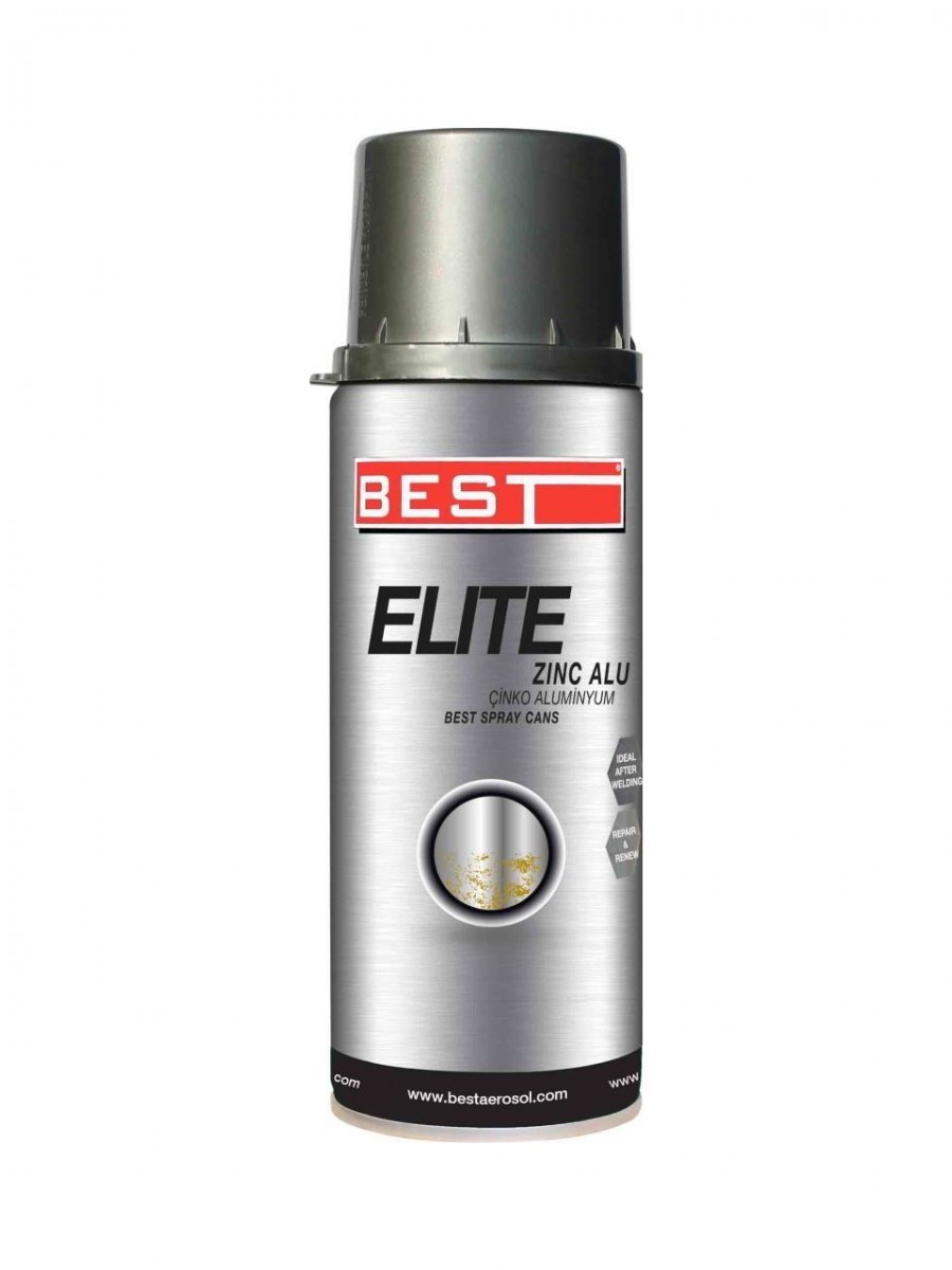 Best Sprey Boya Elite Zinc Alu Alüminyum Çinko 400 ml 