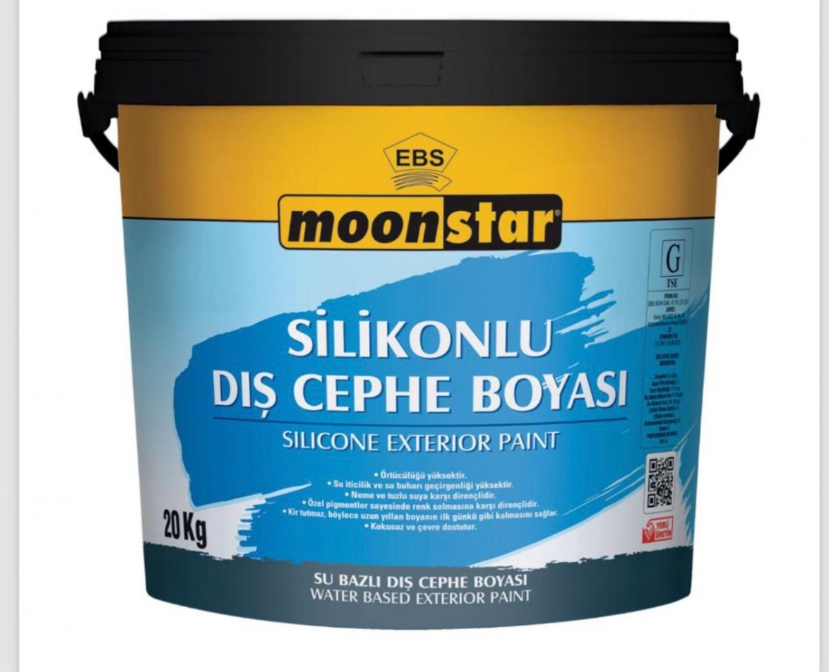 Moonstar Silikonlu Dış Cephe Boyası