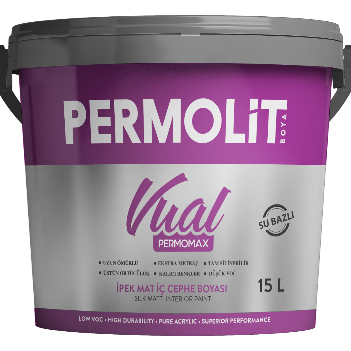 Permomax Vual İpek Mat İç Cephe Boyası 15 Lt