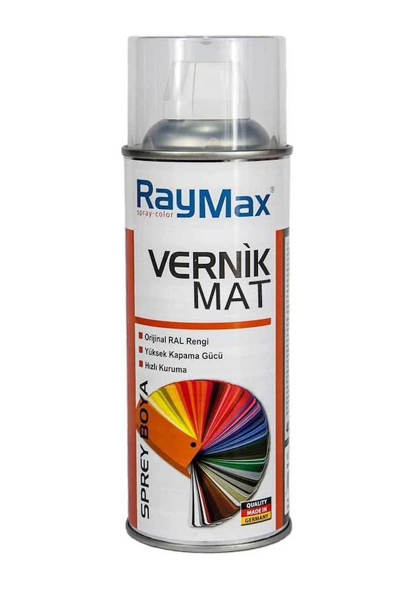 RAYMAX  MAT VERNİK SPREY BOYA